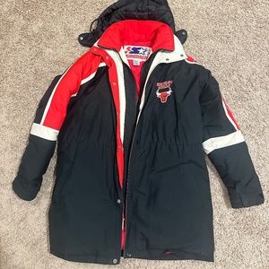 Chicago Bulls Starter jacket - vintage, size large